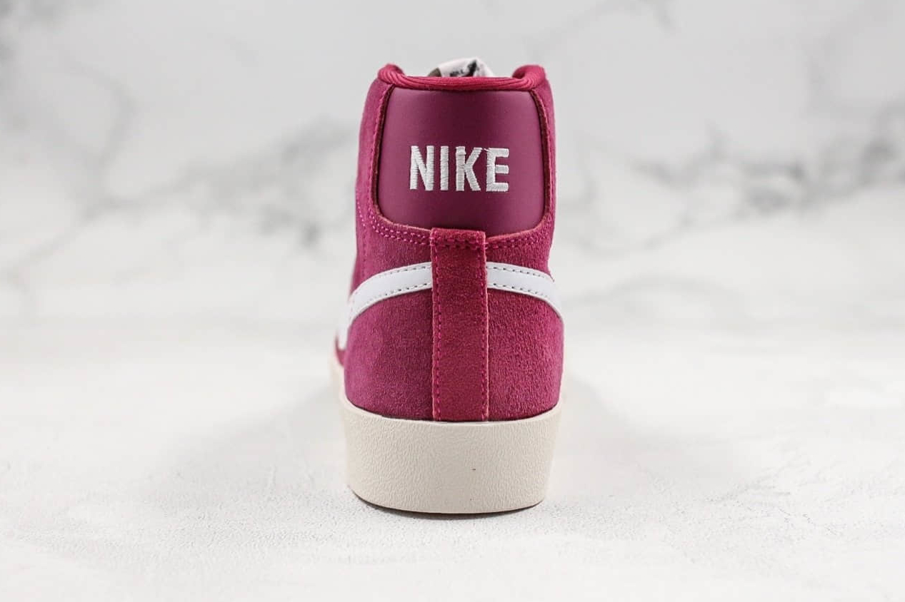 Nike Blazer Mid Vintage Suede 'True Berry' AV9376-601 - Authentic Retro Style for a Timeless Look