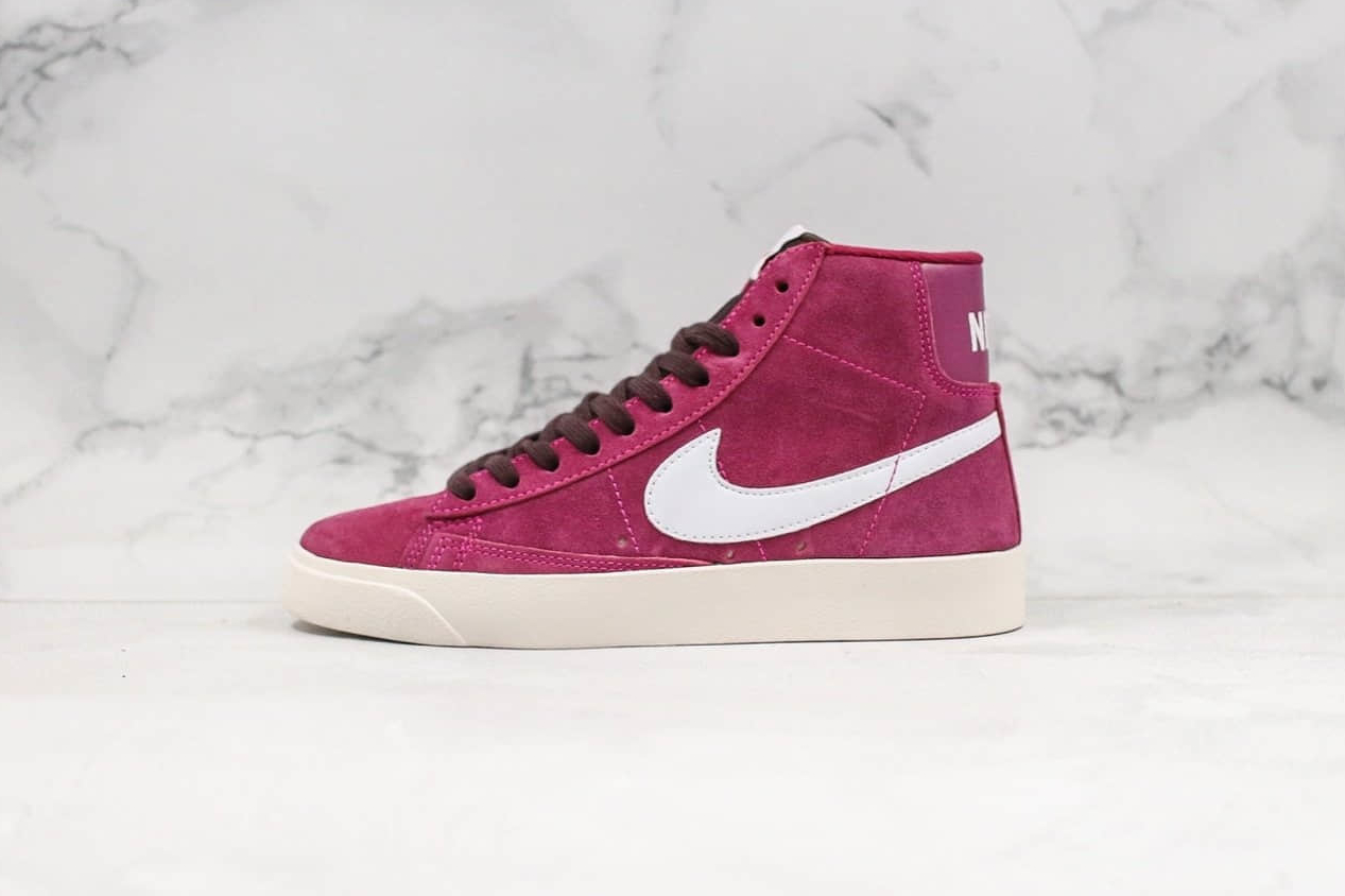 Nike Blazer Mid Vintage Suede 'True Berry' AV9376-601 - Authentic Retro Style for a Timeless Look